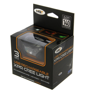 NGT LATARKA CZOŁOWA USB XPR Cree Light (140 lumens)